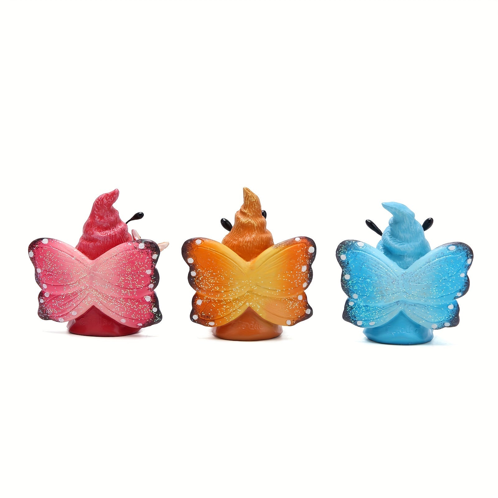 Basen Spring Butterfly Gnomes Decorations - Scandinavian Tomte Elf Figurine Ornaments - Summer Home Decor Gifts