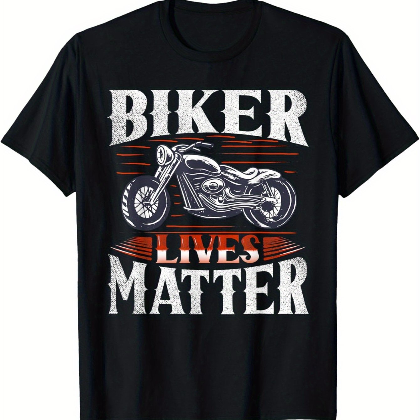 Biker Lives Matter Motorcycle Rider Men's T-Shirt