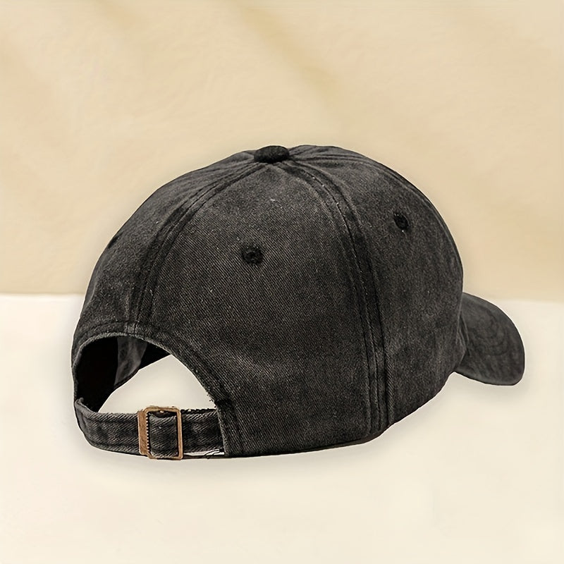 1 Pack Unisex Y2K Embroidered MIMI Baseball Cap - Adjustable Sun Protection Hat with Bold Lettering, Lightweight 100% Polyester for Outdoor Sports, Commuting & Daily Wear, Casual Sporty Style | Hand Washable Headgear, Sun Hat