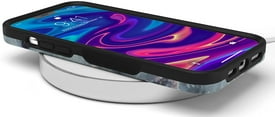 Casely iPhone Phone Case - Classic Blue Marble Case - 360 Degree Coverage for Your Phone - Precise Cutouts, 1mm Raised Lip Camera Protection - Bold