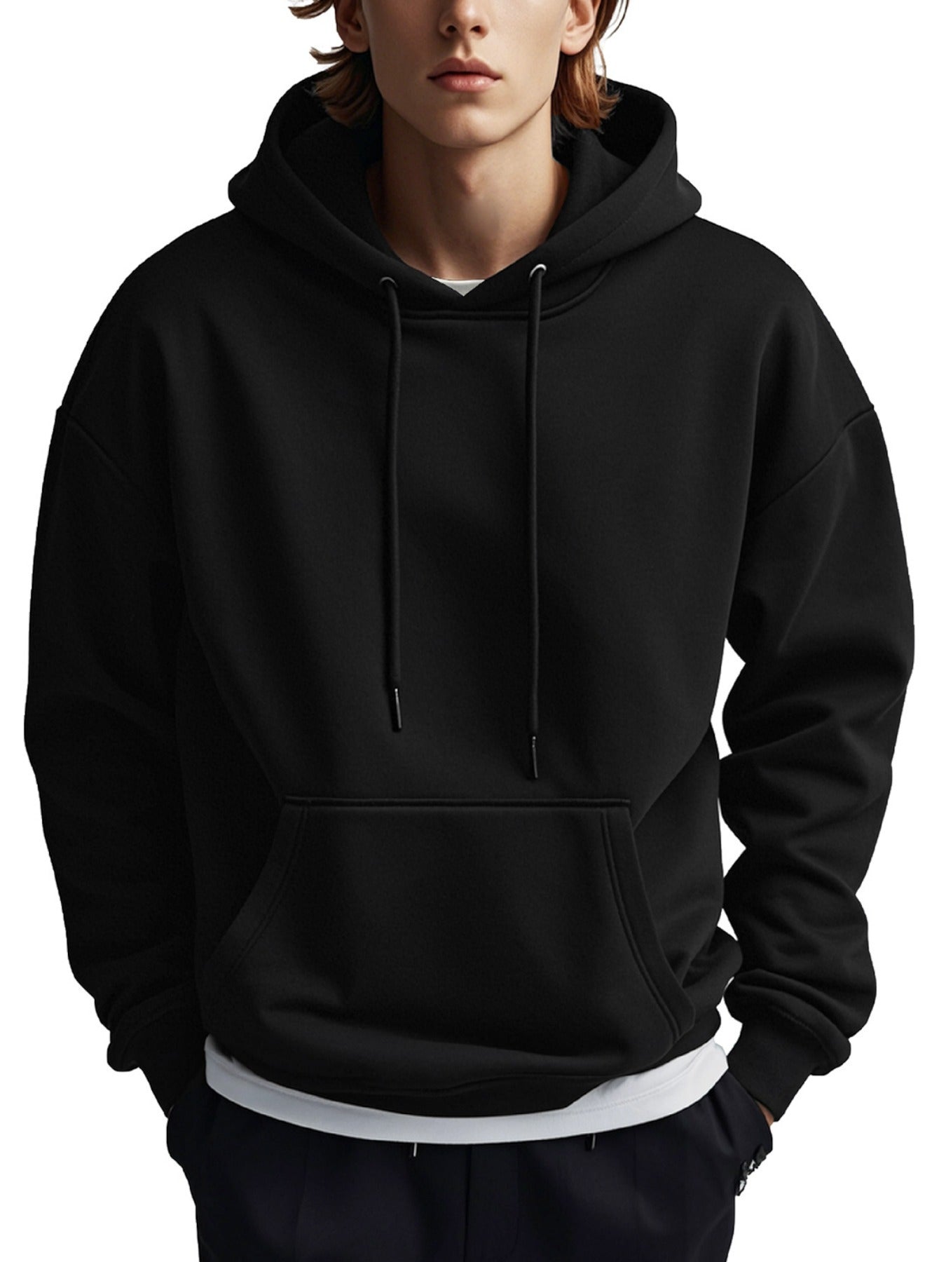 Mens Winter Clothes, Mens Gifts, Buffalo Football Graphic Hoodie, Features a Bold Design of The Buffalo Football Logo, This Hoodie Is Perfect for Football Enthusiasts, Offering Thick Warmth Ideal for Winter Wear, Equipped wit