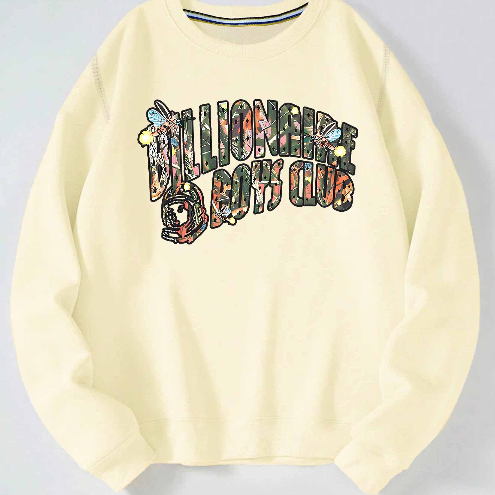 Billionaire Boys Club graphic print, men's home, casual, fashion, all-inclusive, commuting, sports, men's all-inclusive long-sleeved comfort sweater, spring casual top, men's outdoor clothing, suitable for winter and autumn,