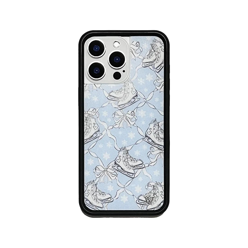 Wildflower 3D Girl Bear High Heels Phone case for iPhone 15 14 13 Pro Max 12 13 14pro 15pro WF Animal Cute cartoon cover bottom