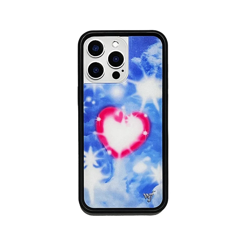 Wildflower XCX Coconut Sunset Phone Case iPhone Butterfly Pony Creative 12 13 Pro 14plus 15 Promax WF Moon Love 14 15 16promax