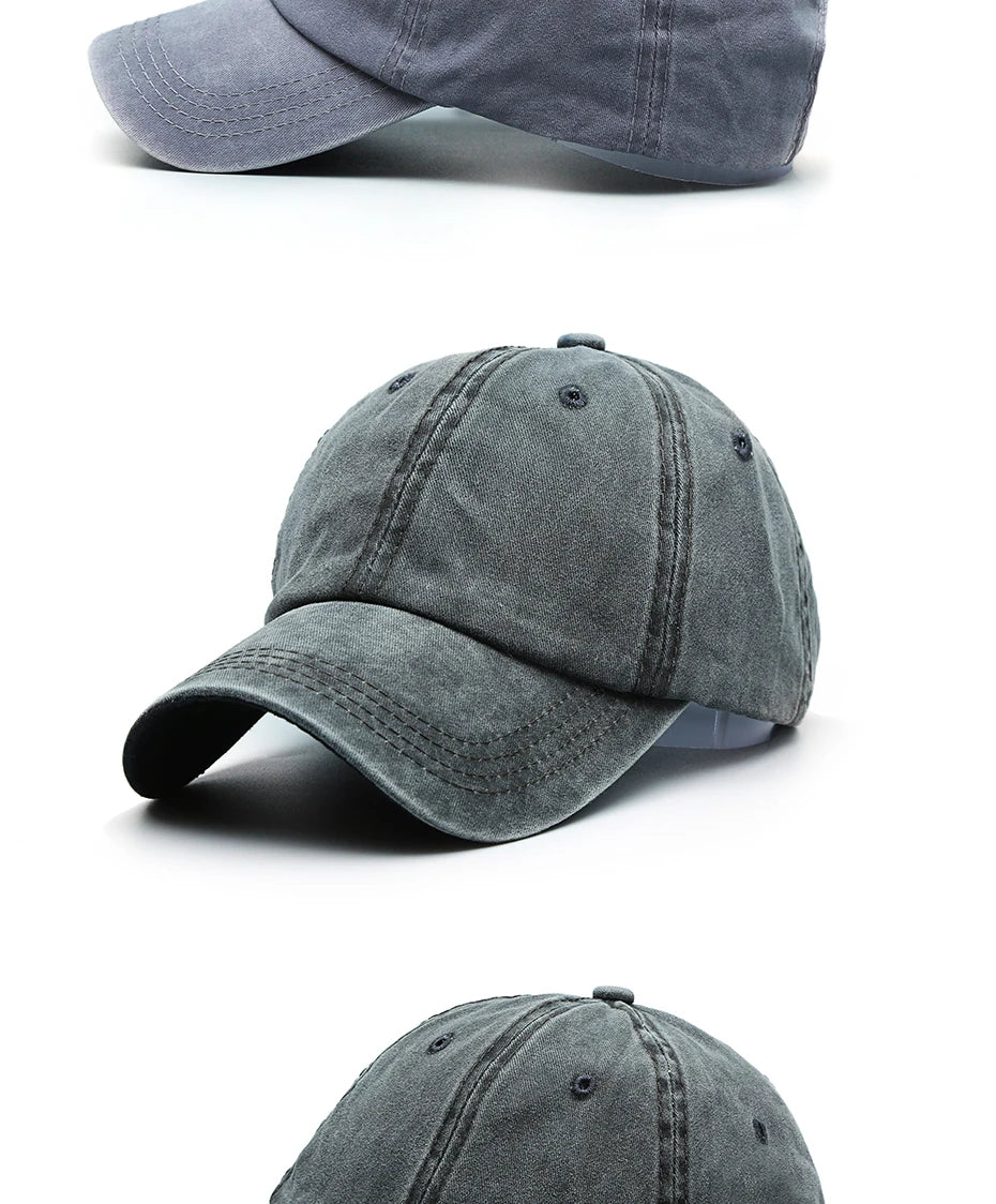Fashion Classic Casual Baseball Cap For Men Spring Summer Blank Caps Women Cotton Solid Snapback Brand Unisex Hats gorras