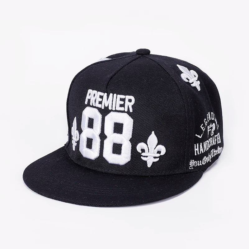 Acrylic Embroidered headwear outdoor casual sun baseball cap for man and women fashion new Hip Hop cap hat Female male