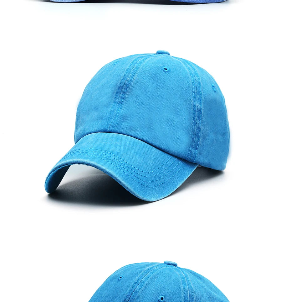 Fashion Classic Casual Baseball Cap For Men Spring Summer Blank Caps Women Cotton Solid Snapback Brand Unisex Hats gorras