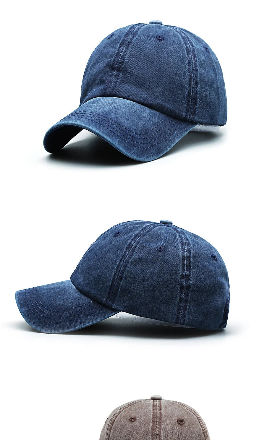 Fashion Classic Casual Baseball Cap For Men Spring Summer Blank Caps Women Cotton Solid Snapback Brand Unisex Hats gorras