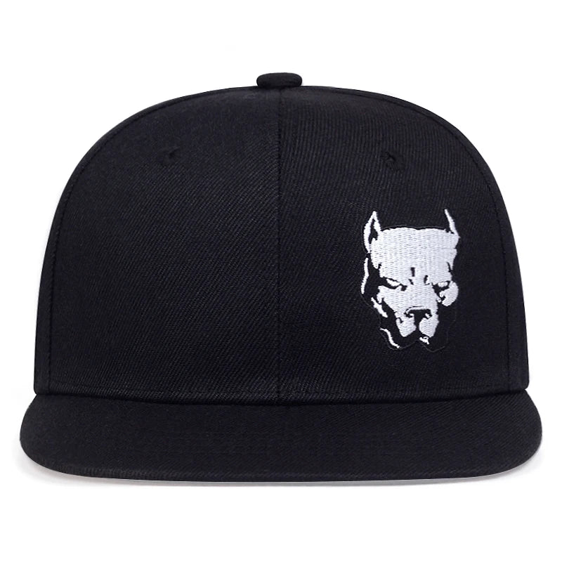 New Fashion Men Women Pitbull Dog Baseball Cap for Hip Hop Cotton Trucker Caps Bone Dad Hat Adjustable snapback hats gorras