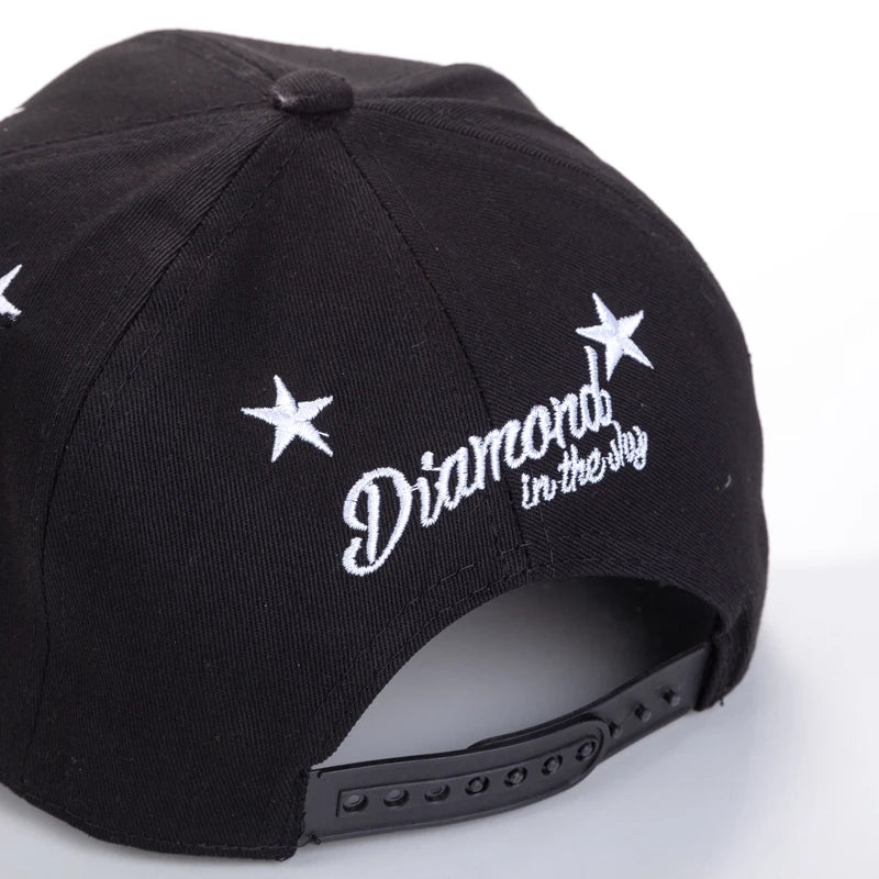 Acrylic Embroidered headwear outdoor casual sun baseball cap for man and women fashion new Hip Hop cap hat Female male