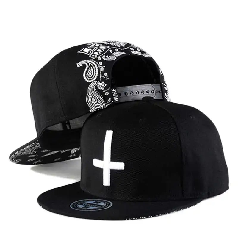 2019 New Snapback Baseball hat Ten times embroidery Adjustable Hats For youth Men Women Fashio Cap Flat trend street dance caps