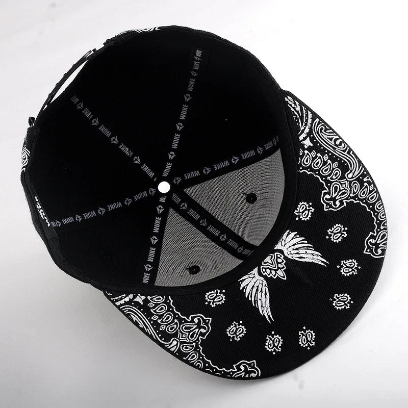 2019 New Snapback Baseball hat Ten times embroidery Adjustable Hats For youth Men Women Fashio Cap Flat trend street dance caps