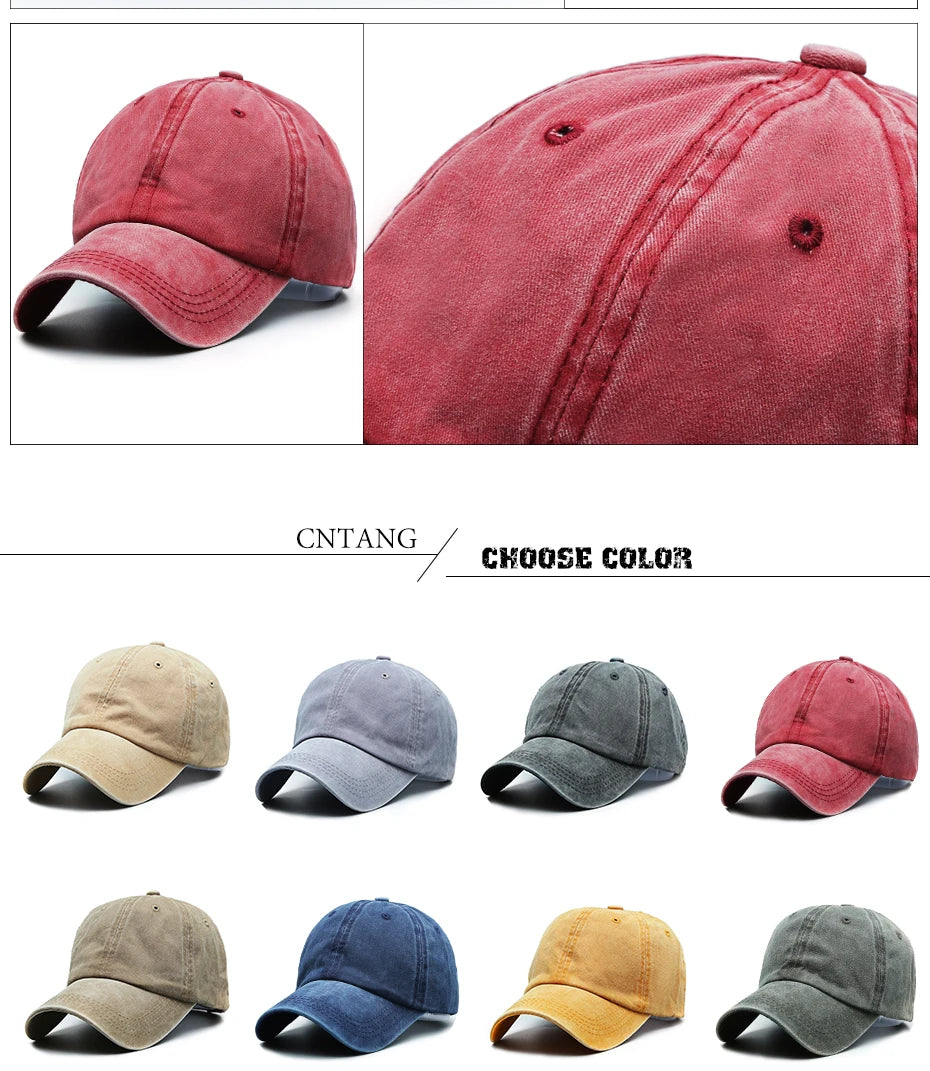 Fashion Classic Casual Baseball Cap For Men Spring Summer Blank Caps Women Cotton Solid Snapback Brand Unisex Hats gorras