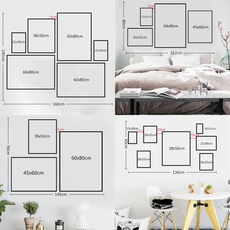 Math Arithmetic Multiplication Table Child Education Chart Posters Canvas Painting Prints Wall Picture Kids Room Nursery Decor