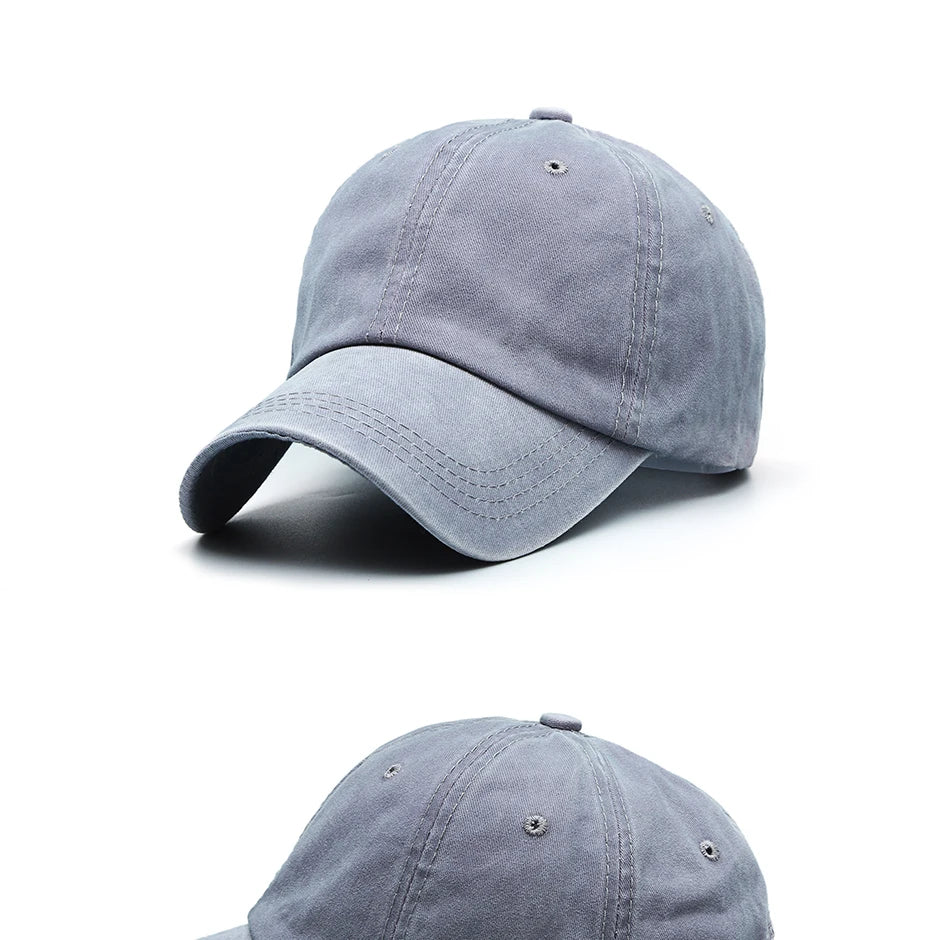 Fashion Classic Casual Baseball Cap For Men Spring Summer Blank Caps Women Cotton Solid Snapback Brand Unisex Hats gorras