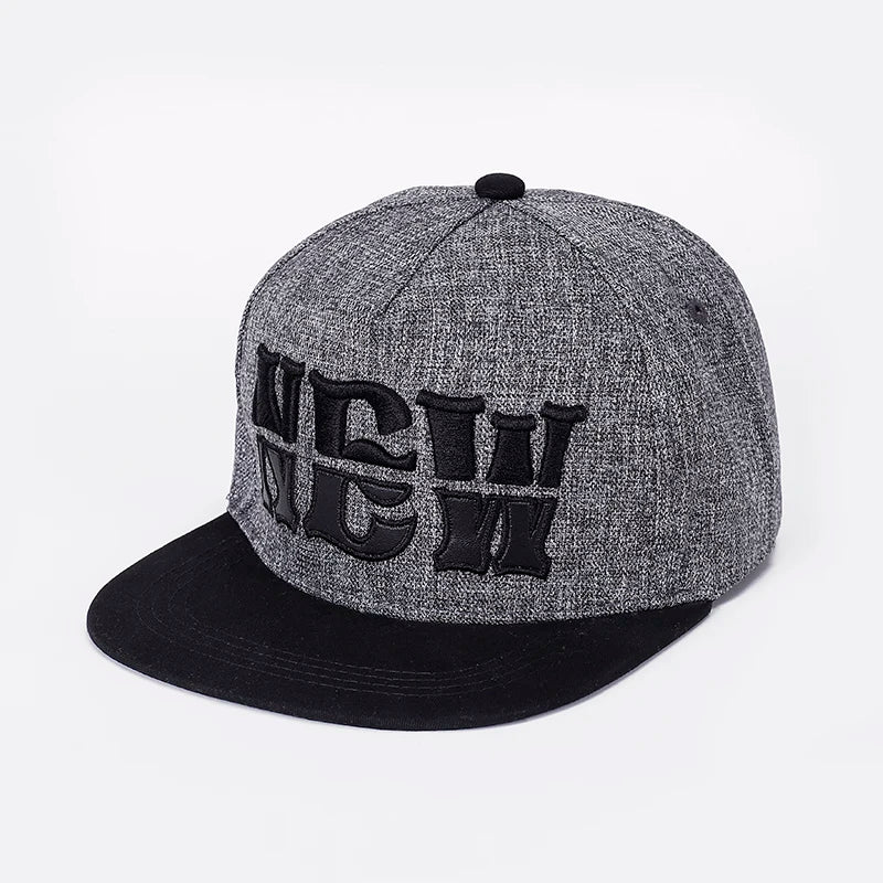 Acrylic Embroidered headwear outdoor casual sun baseball cap for man and women fashion new Hip Hop cap hat Female male