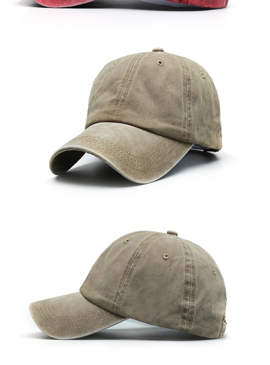 Fashion Classic Casual Baseball Cap For Men Spring Summer Blank Caps Women Cotton Solid Snapback Brand Unisex Hats gorras