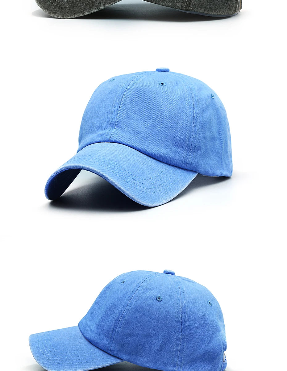 Fashion Classic Casual Baseball Cap For Men Spring Summer Blank Caps Women Cotton Solid Snapback Brand Unisex Hats gorras