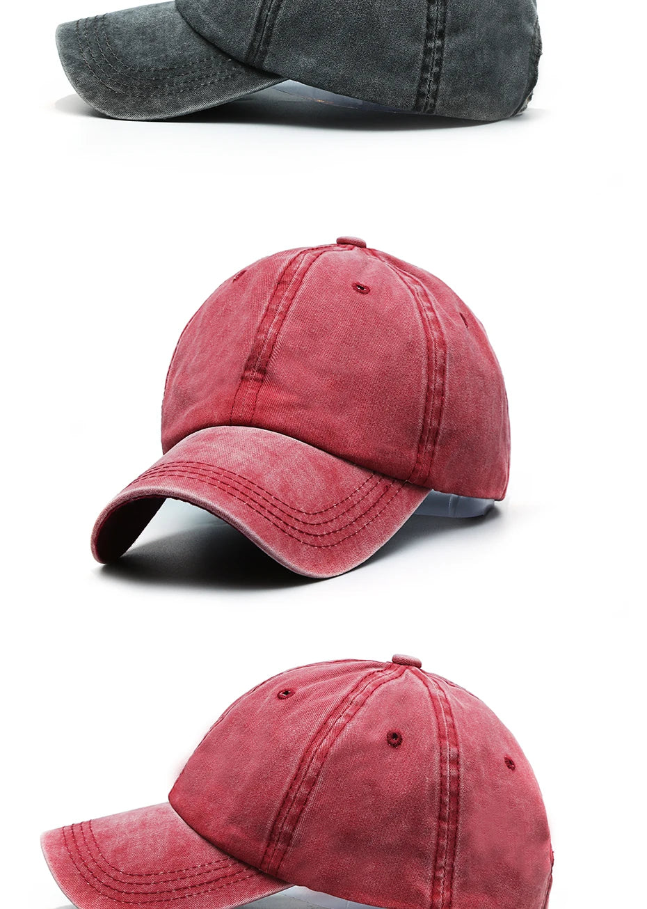 Fashion Classic Casual Baseball Cap For Men Spring Summer Blank Caps Women Cotton Solid Snapback Brand Unisex Hats gorras