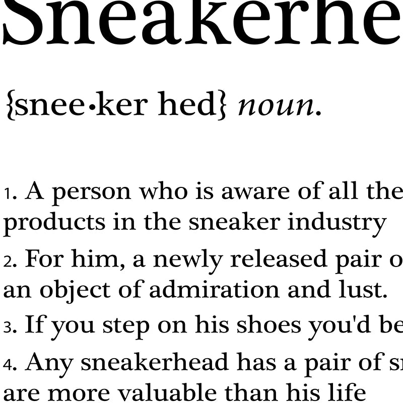 Fashion Sneaker Box Wall Posters Art Prints Modern Sneakerhead Quote Canvas Painting Wall Pictures Teenager Boys Room Decor