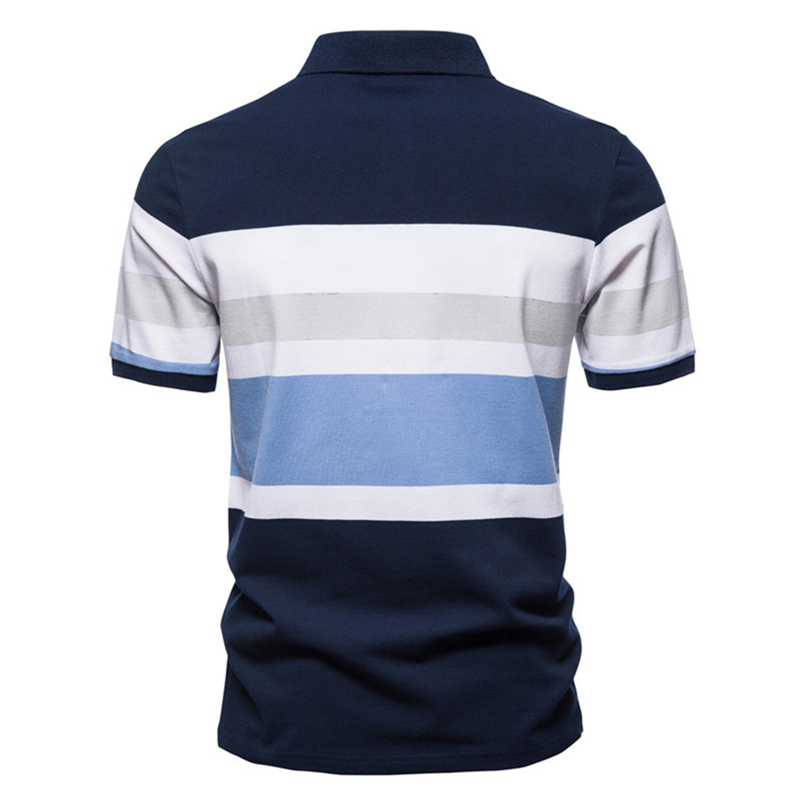 Men Polo Men Shirt Short Sleeve Polo Shirt Contrast Color Polo New Clothing Summer Streetwear Casual Fashion Men Tops