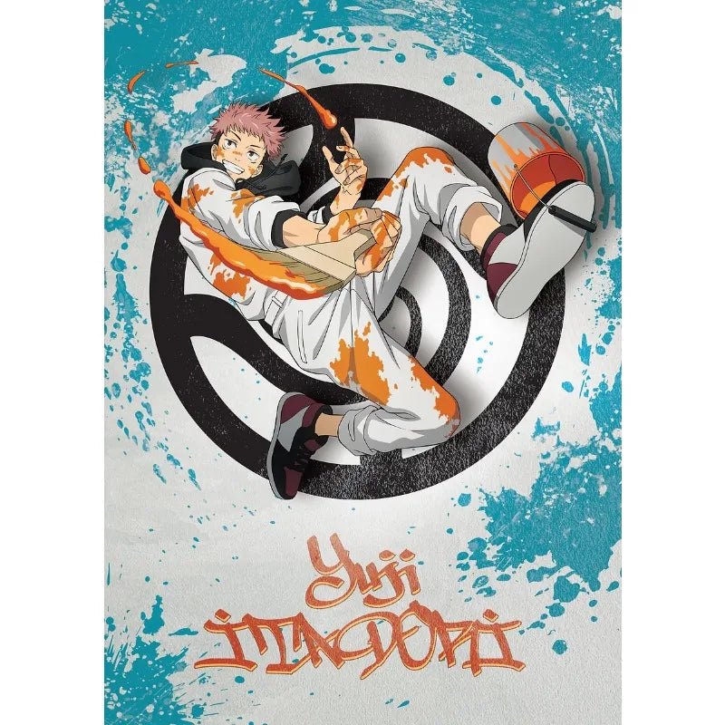 Modern Japan Anime Jujutsu Kaisen Poster and Print Comic Character Canvas Painting Wall Art Pcirtue for Living Room Home Decor