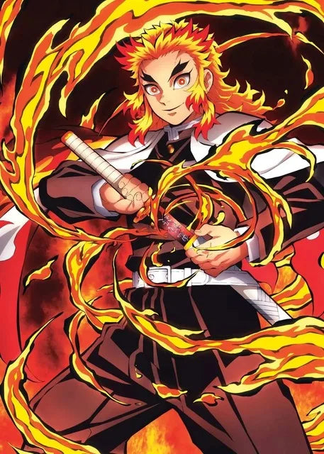 Anime Demon Slayer Classic Canvas Painting Anime Character Posters HD Wall Art Picture Modern Home Children's Room Decoration