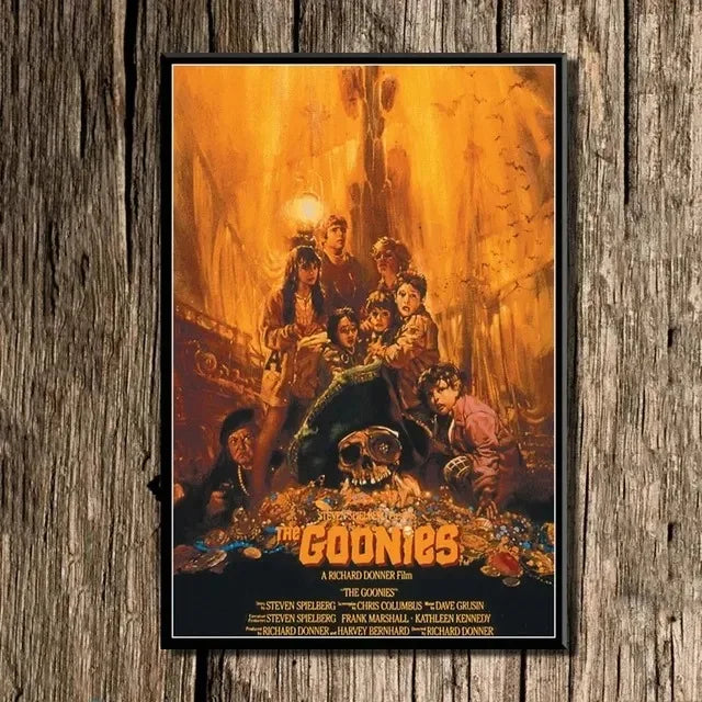 Classic The Goonies Moives Posters Print Wall Art Canvas Painting Films HD Picture for Living Room Home Decor Frameless Gift