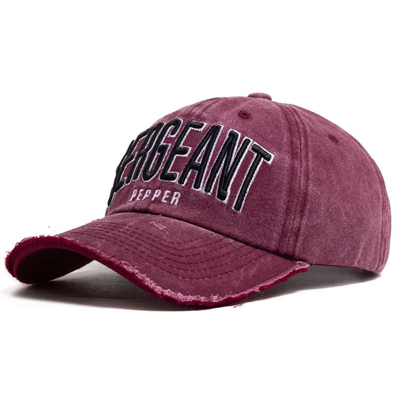 Fashion Men's Baseball Cap Letter Embroidered Trucker Hat Cotton Soft Top Women Caps Summer Casual Travel Visor Hats Unisex