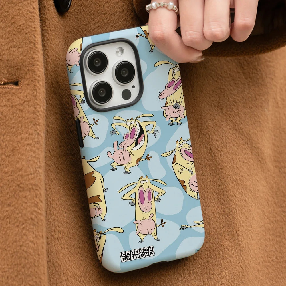Cartoon Cow Phone Case Phone Case Film shell For iPhone 16 15 14 13 12 11 Pro Max Plus