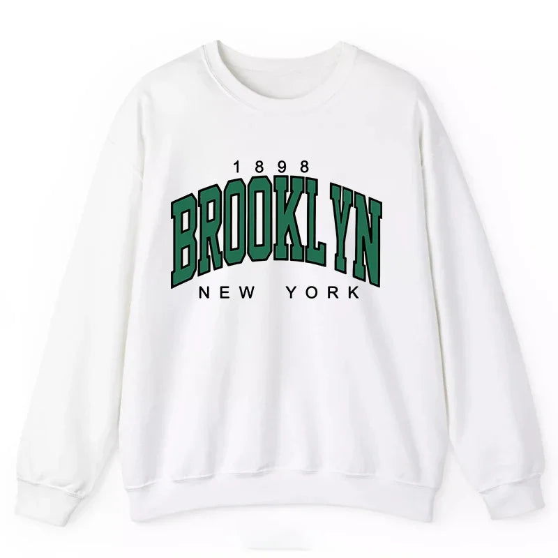 Hot Sales Womens Sweatshirt Unique Print O Neck Tops Casual Jogging Pullover Daily Commute Party Clothing Loose Woman Tracksuit