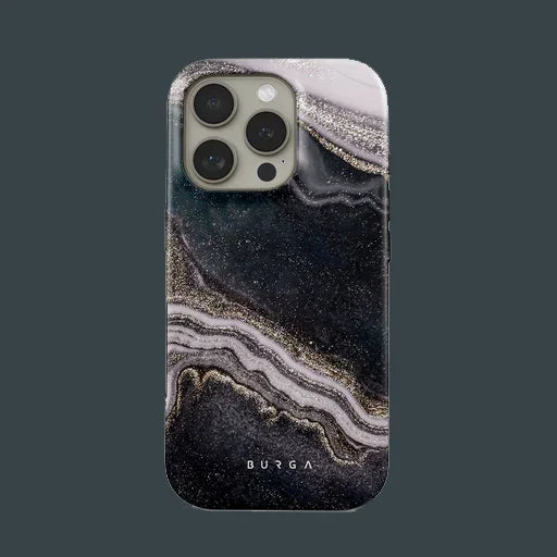 Sparkling Beach BURGA Phone Case for iPhone 16 15 14 13 12 11 X XS XR XSMAX 7 8 Pro Max Plus Luxury Double-layer Back Cover