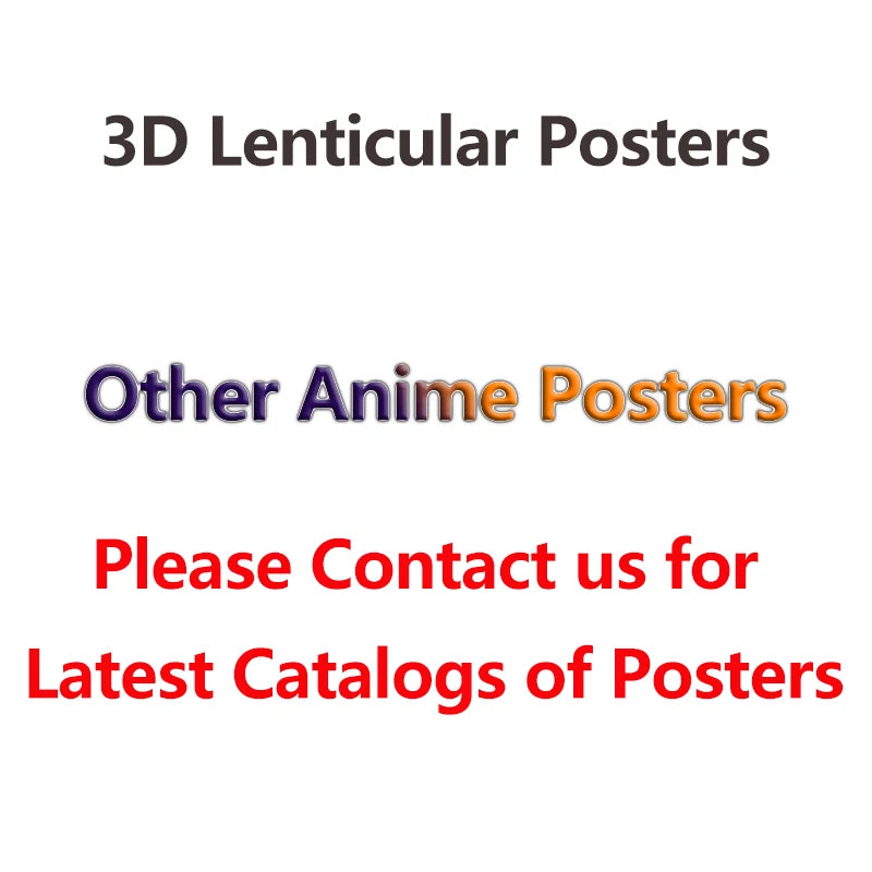 Dragon Ball Anime Lenticular Poster Goku Painting Wall Art 3D Flip Gradient Poster Home Decor(Without Frame)