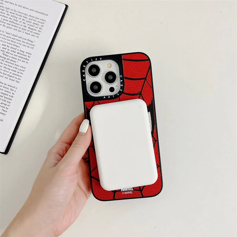 for ASETiFY Joint Venom Mask Apple 16 Pro Max15 Plus Anime Magnetic 13 Mirror 14 Case 11 Phone Case