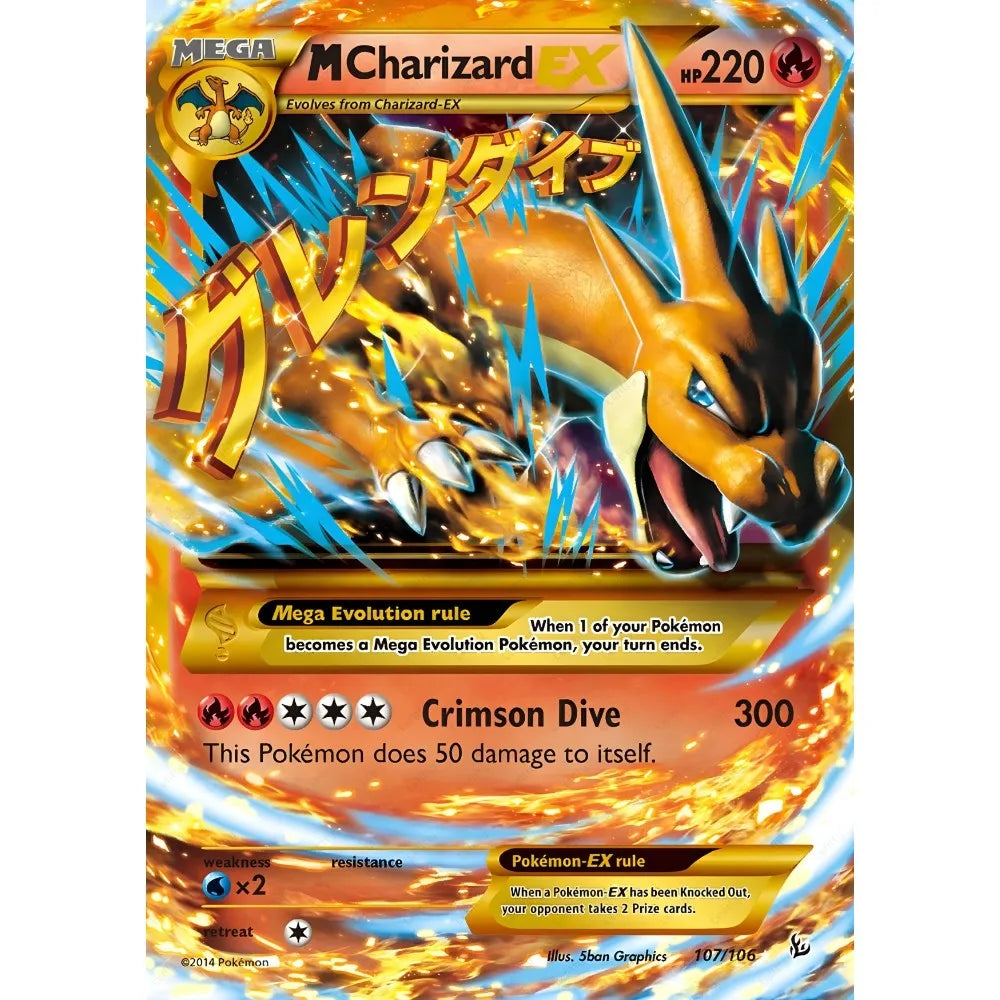 Japanese Anime Rare Charizard Cartoon Card Poster Sticky Wall Art Printing Waterproof Home Living Bed Room Bar Aesthetic Decor