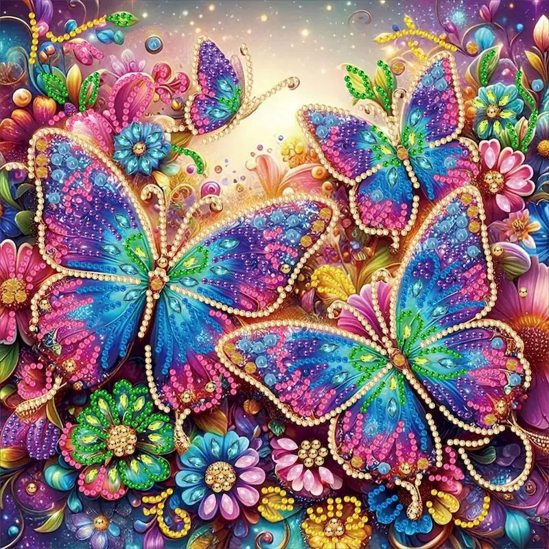 GATYZTORY 30*30cm Animal Decor Partial Special Shaped Drill 5D DIY Diamond Painting Kit Drill Diamond Embroidery Crafts Home Dec