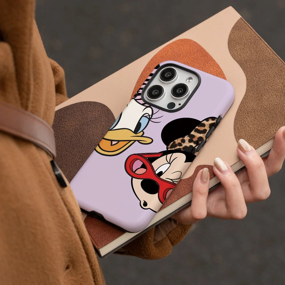 minnie and daisy Phone Case Phone Case Film shell For iPhone 16 15 14 13 12 11 Pro Max Plus