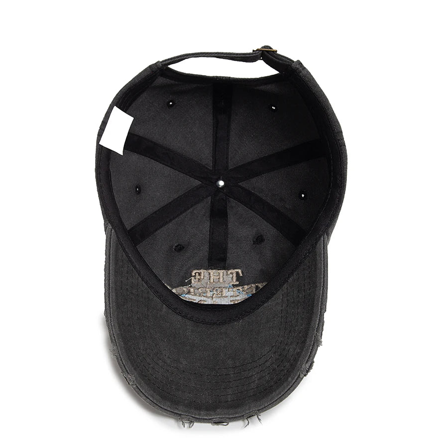 The Mysterious Island Letter Baseball Cap For Men Cotton Fashion Casual Snapback Women Vintage Hat Visor Hip Hop Caps Unisex