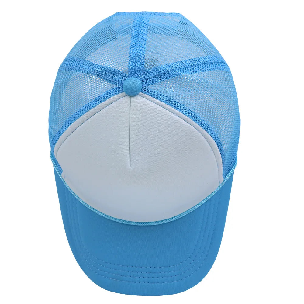 Customized Logo Summer Baseball Caps Men Mesh 5 Panel Cheaper Trucker Hats Outdoor Sport Snapback Caps Women Sun Dad Hat Gorras