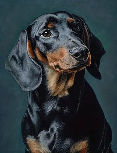 Diamond Painting Kit Dog Animal Gift Picture Of Rhinestones 5d DIY Cross Stitch Round Drill Embroidery 30x40cm Home Decor