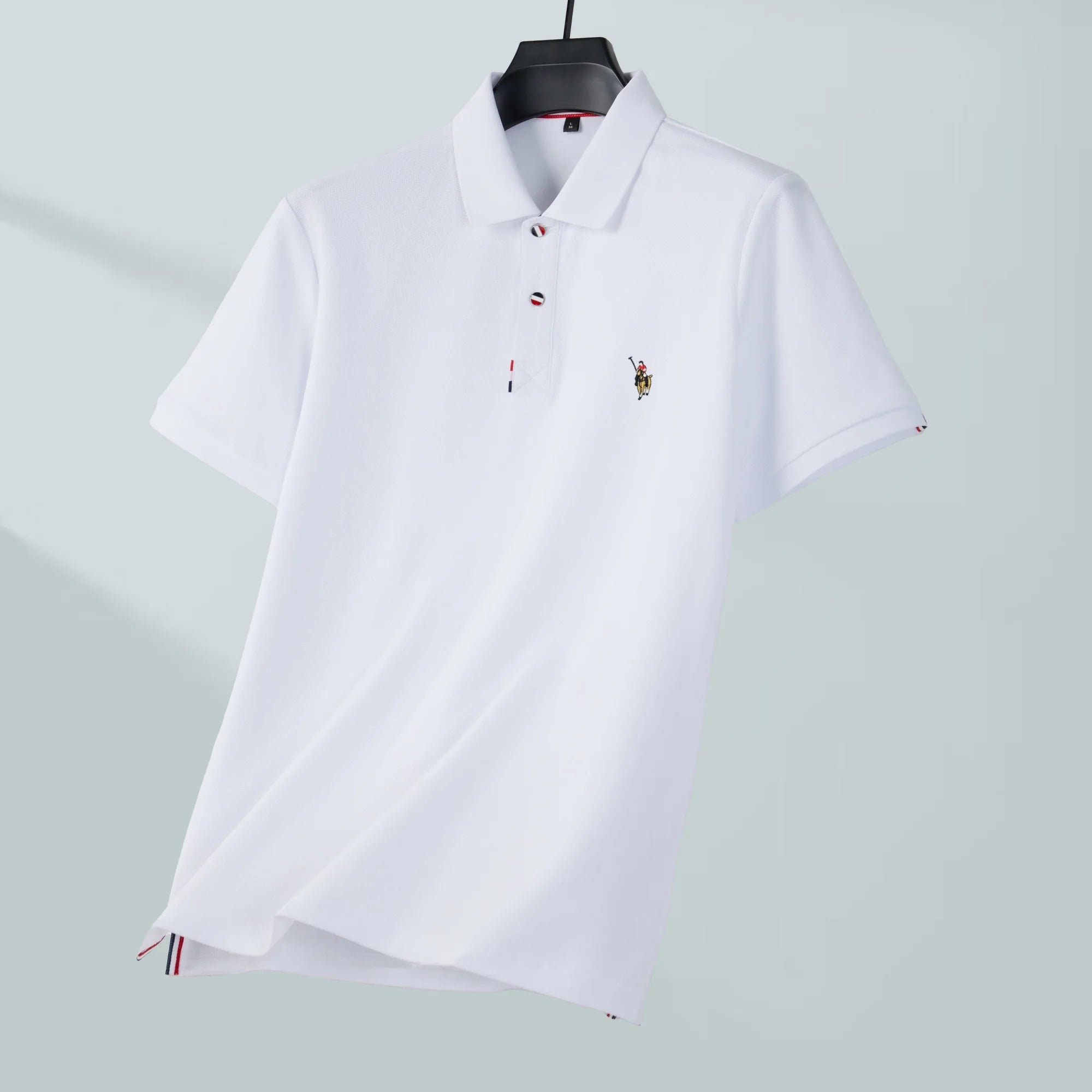 100% pure cotton men's high-end brand short sleeve polo shirt summer fashion hot selling pony embroidery golf top casual T-shirt