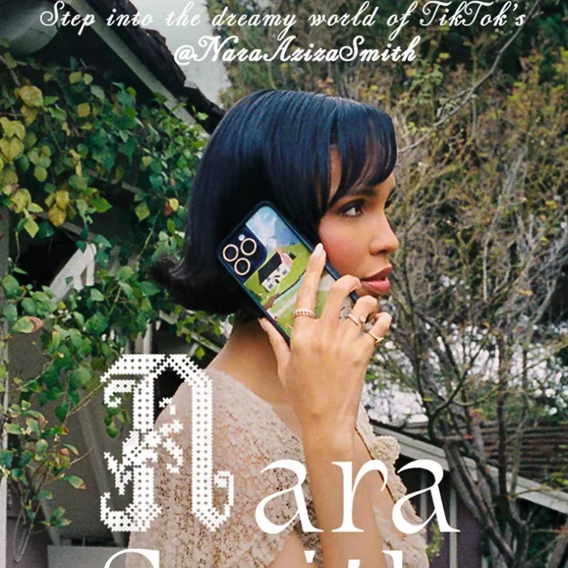 Wildflower Nara Smith Phone Case for Apple iPhone 12 13 14 15 16 Pro Max Plus 16pro 15pro House Pastoral wf Girl Cover Funda