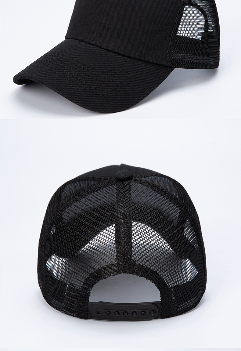 Wholesale Hat Men's Baseball Caps Unisex Casual Decorative Travel Hats Adult Tennis Caps Mesh Hats Custom Embroidery Print Logo
