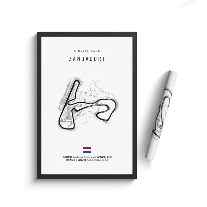 Formula 1 Internationa Track Circuit Canvas Painting F1 Wall Art Nordic Poster Aesthetic Motorsport Race Picture For Home Decor