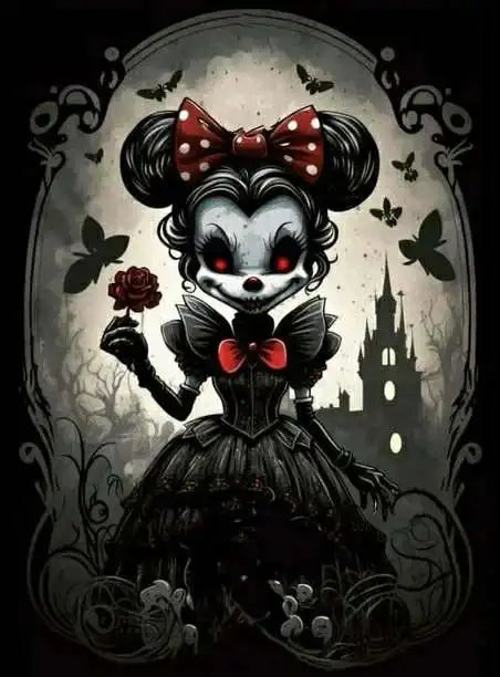 Gothic Disney Mickey Mouse Full Sale Element Drawing Offers 5d Art Stitch Mosaic Diamond Painting Wall Bathroom House Decoration