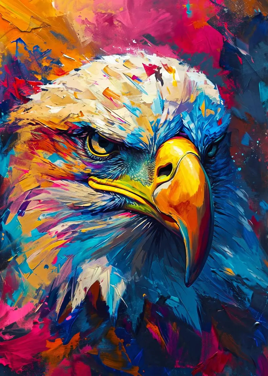 Abstract Animals Lion Tiger Wolf Graffiti Art Canvas Painting Colorful Animal Wall Art Poster Prints Pictures Living Room Decor