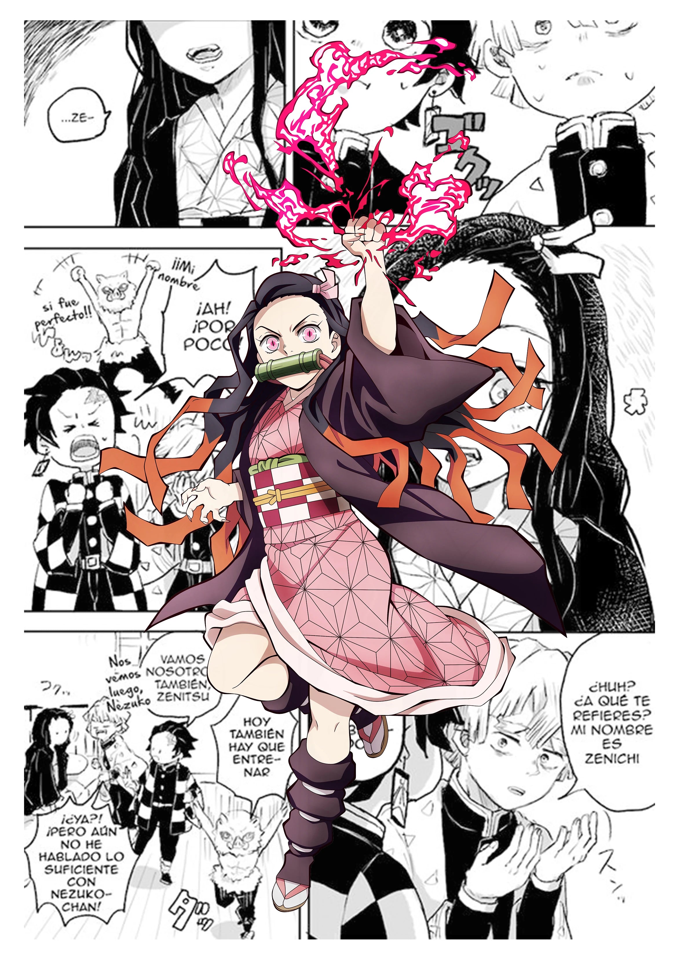 Japan Anime Figure Demon Slayer Picture Art Home Decor Canvas Painting Poster For Living Kids Room Sofa Wall Decoration Posters