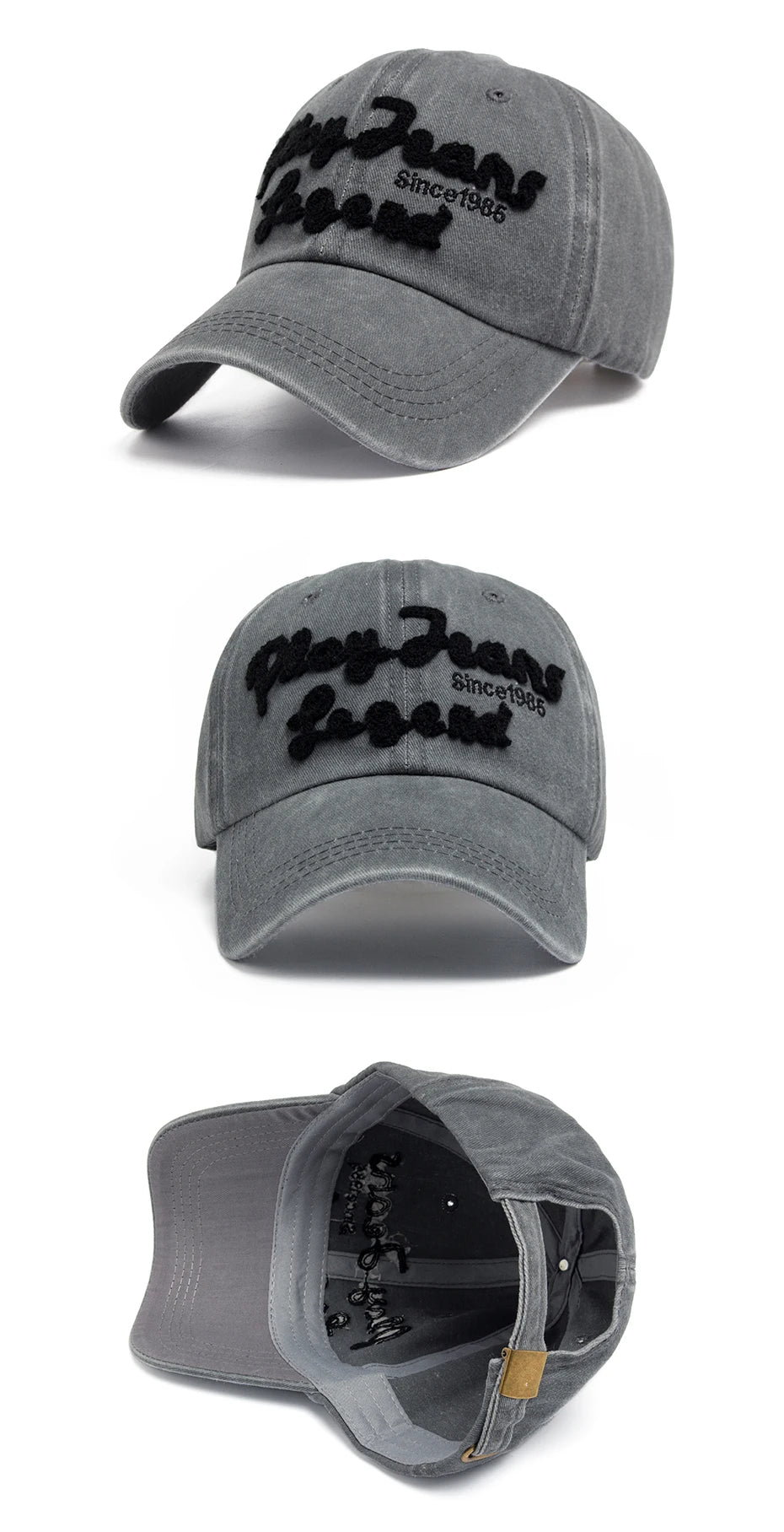 CNTANG Women Men's Baseball Caps Summer Casual Pure Cotton Fishing Cap Exquisite Letter Embroidery Sun Hat Trucker Hats Unisex