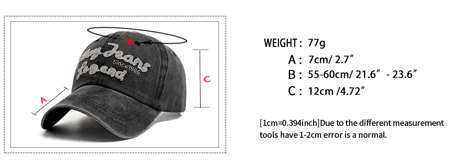 CNTANG Women Men's Baseball Caps Summer Casual Pure Cotton Fishing Cap Exquisite Letter Embroidery Sun Hat Trucker Hats Unisex