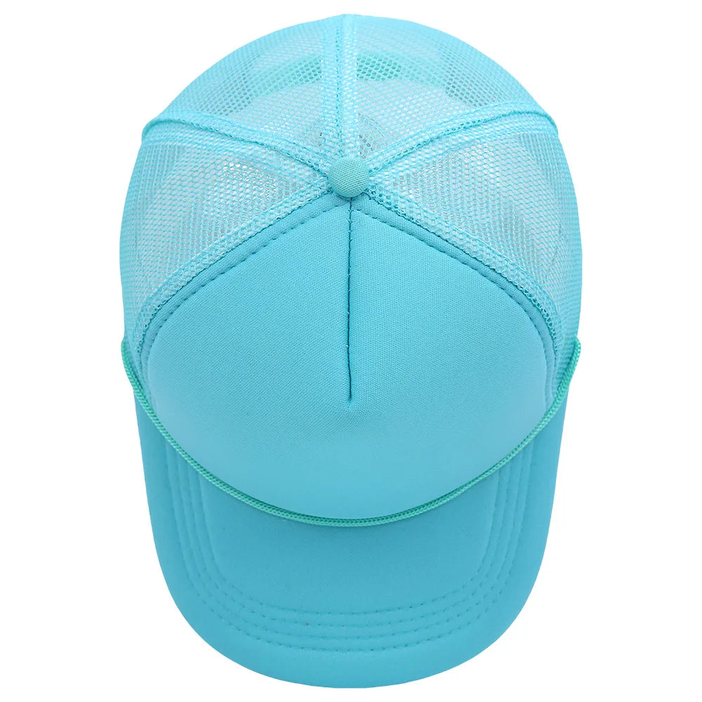 Customized Logo Summer Baseball Caps Men Mesh 5 Panel Cheaper Trucker Hats Outdoor Sport Snapback Caps Women Sun Dad Hat Gorras